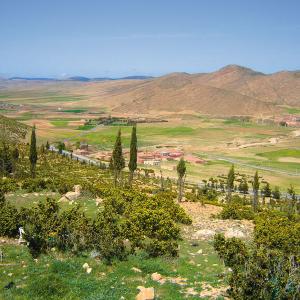 Paysage Du Moyen Atlas