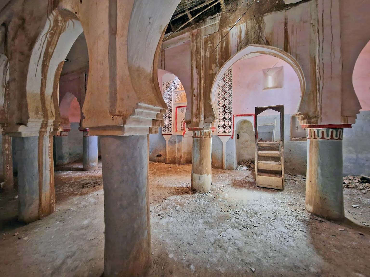 Kasbah de Tamdakht intérieur